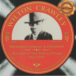 WILTON CRAWLEY - Showman, Composer & Clarinetist 1927-1930 cover 