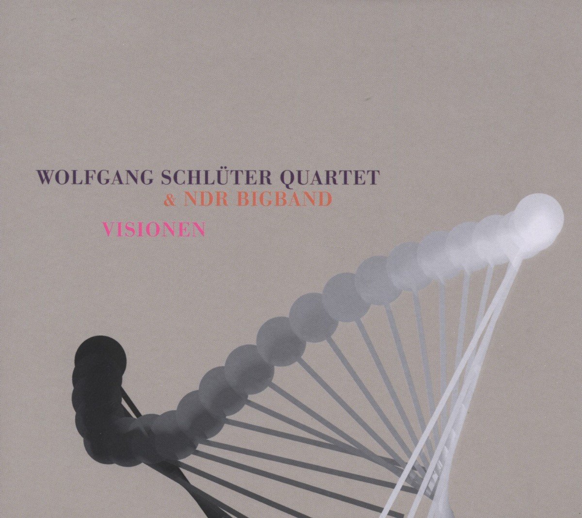 WOLFGANG SCHLÜTER - Wolfgang Schlüter Quartet, The NDR Big Band ‎: Visionen cover 