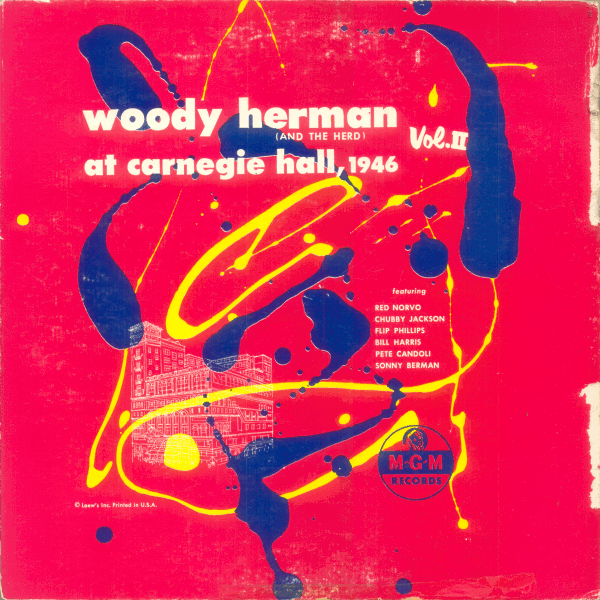 WOODY HERMAN - At Carnegie Hall, 1946 - Vol. II cover 