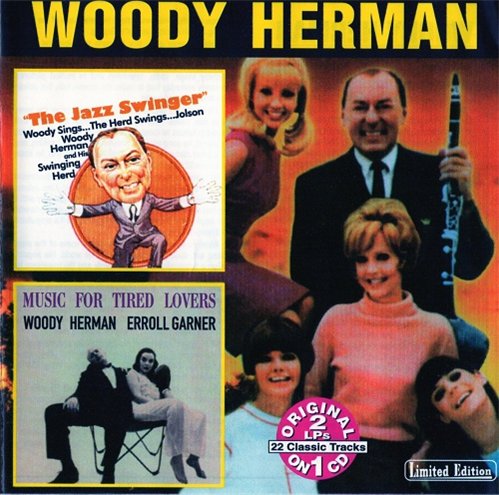 WOODY HERMAN - The Jazz Swinger & Music For Tired Lovers cover 