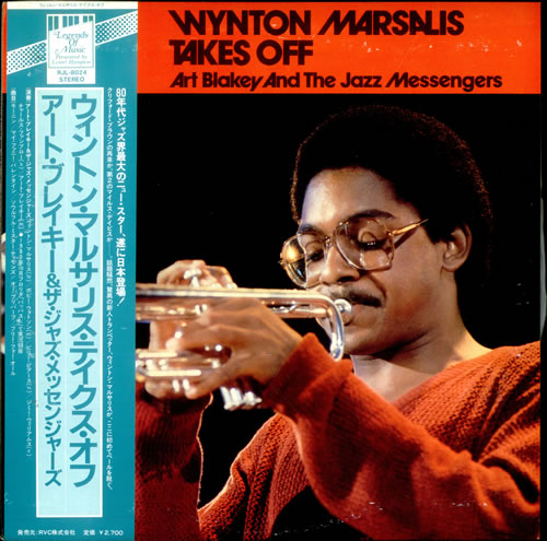 WYNTON MARSALIS - Takes Off With Art Blakey And The Jazz Messengers cover 