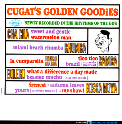 XAVIER CUGAT - Cugat's Golden Goodies (aka Rumba Bolero Cha-Cha-Cha) cover 