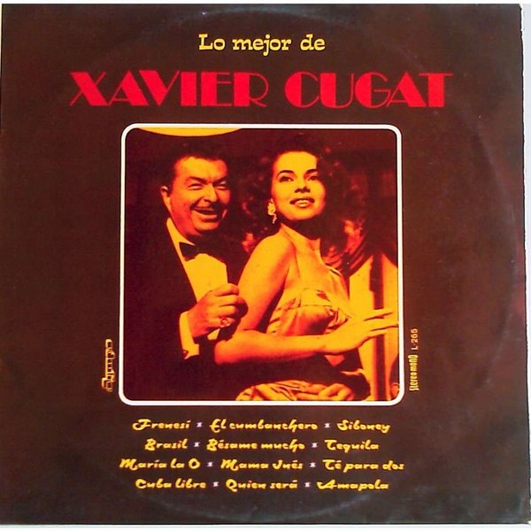 XAVIER CUGAT - Lo Mejor De Xavier Cugat (The Sugar's Combo) cover 