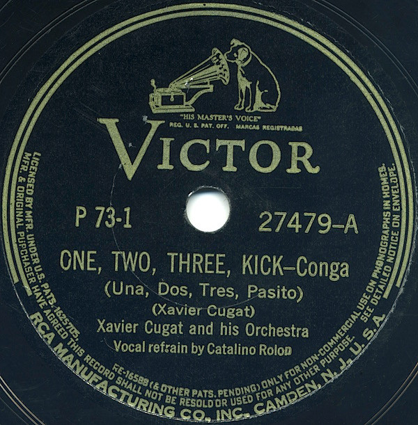 XAVIER CUGAT - One, Two, Three, Kick cover 