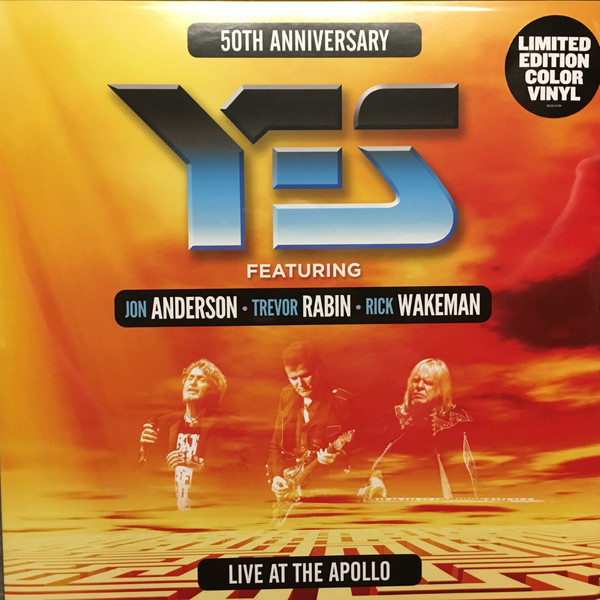 YES - Yes featuring Jon Anderson, Trevor Rabin, Rick Wakeman : Live at the Apollo cover 