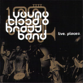YOUNGBLOOD BRASS BAND - Live. Places. cover 