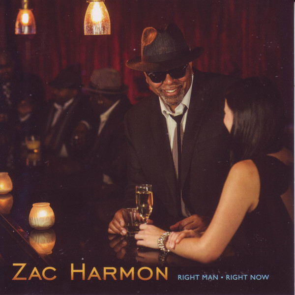 ZAC HARMON - Right Man • Right Now cover 