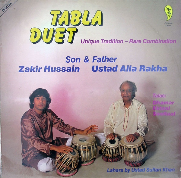 ZAKIR HUSSAIN - Tabla Duet cover 
