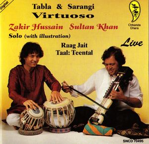 ZAKIR HUSSAIN - Zakir Hussain, Sultan Khan : Virtuoso - Tabla & Sarangi cover 