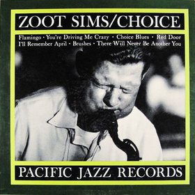 ZOOT SIMS - Choice cover 