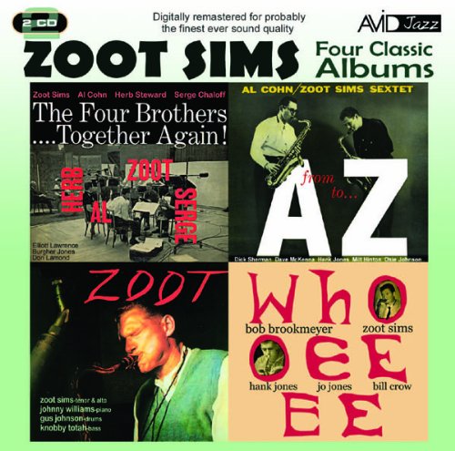ZOOT SIMS - Four Classic Albums cover 