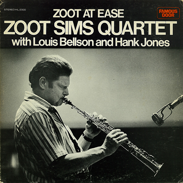 ZOOT SIMS - Zoot at Ease (aka Down Home) cover 