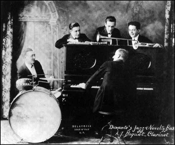 JIMMY DURANTE'S JAZZ BAND picture