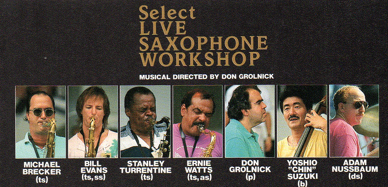 SELECT LIVE SAXOPHONE WORKSHOP picture