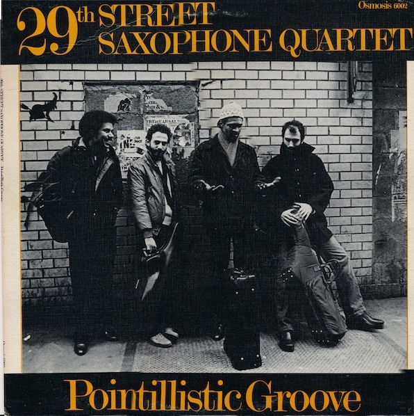 29TH STREET SAXOPHONE QUARTET - Pointillistic Groove cover 
