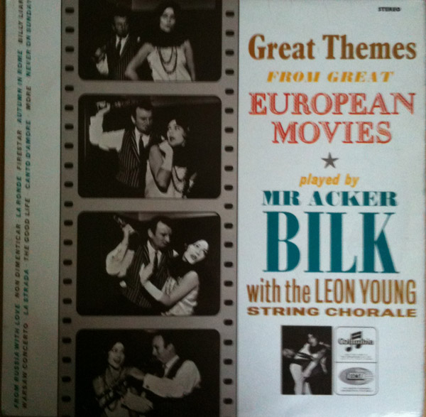 ACKER BILK - Great Themes From Great European Movies cover 