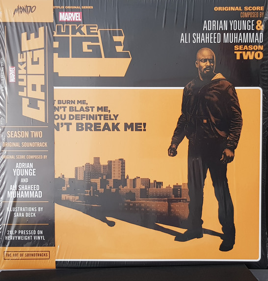 ADRIAN YOUNGE - Adrian Younge & Ali Shaheed Muhammad ‎: Marvel's Luke Cage Season Two - Original Soundtrack cover 