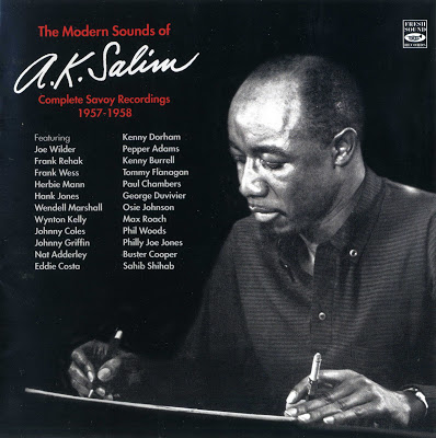 A.K. SALIM - The Modern Sounds Of A.K. Salim. Complete Savoy Recordings 1957-1958 cover 