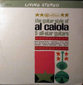 AL CAIOLA - The Guitar Style Of Al Caiola cover 