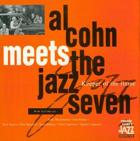 AL COHN - Al Cohn Meets The Jazz Seven: Keeper of the Flame cover 