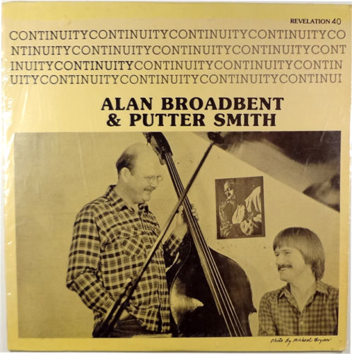 ALAN BROADBENT - Alan Broadbent, Putter Smith ‎: Continuity cover 