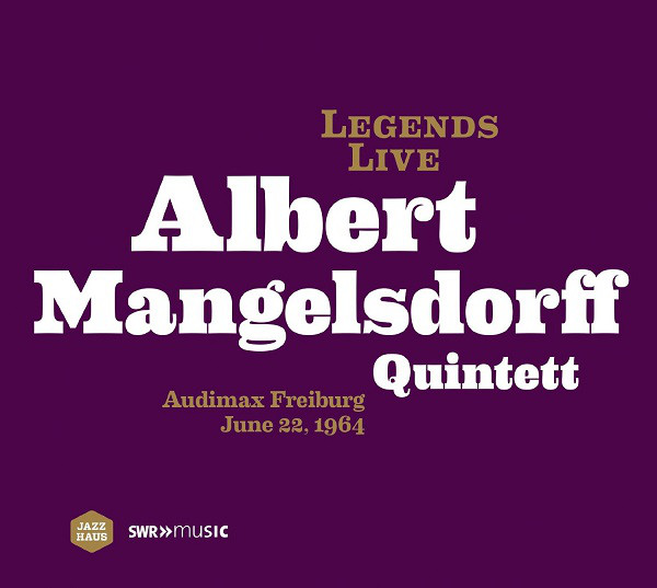 ALBERT MANGELSDORFF - Audimax Freiburg June 22, 1964 cover 