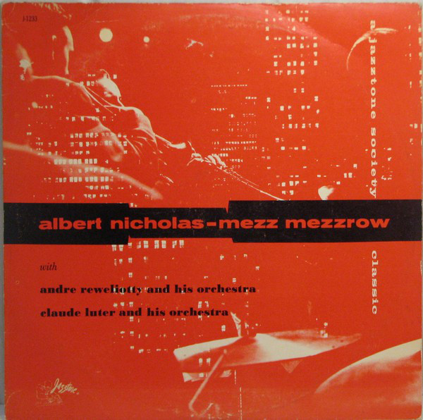 ALBERT NICHOLAS - Albert Nicholas And Mezz Mezzrow cover 