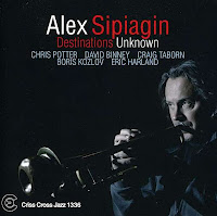 ALEX SIPIAGIN - Destinations Unknown cover 
