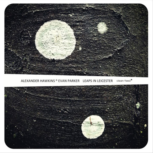 ALEXANDER HAWKINS - Alexander Hawkins / Evan Parker : Leaps in Leicester cover 