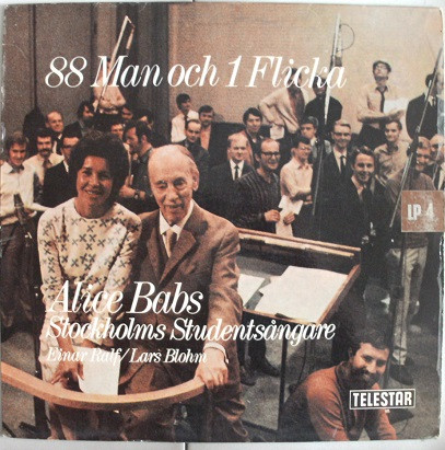 ALICE BABS - 88 Man Och 1 Flicka cover 