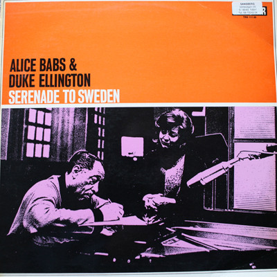 ALICE BABS - Alice Babs & Duke Ellington : Serenade to Sweden cover 