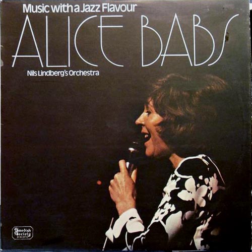 ALICE BABS - Music With A Jazz Flavour cover 