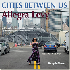 ALLEGRA LEVY - Cities Between Us cover 