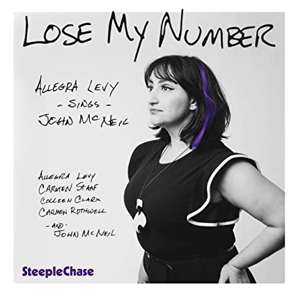 ALLEGRA LEVY - Lose My Number cover 