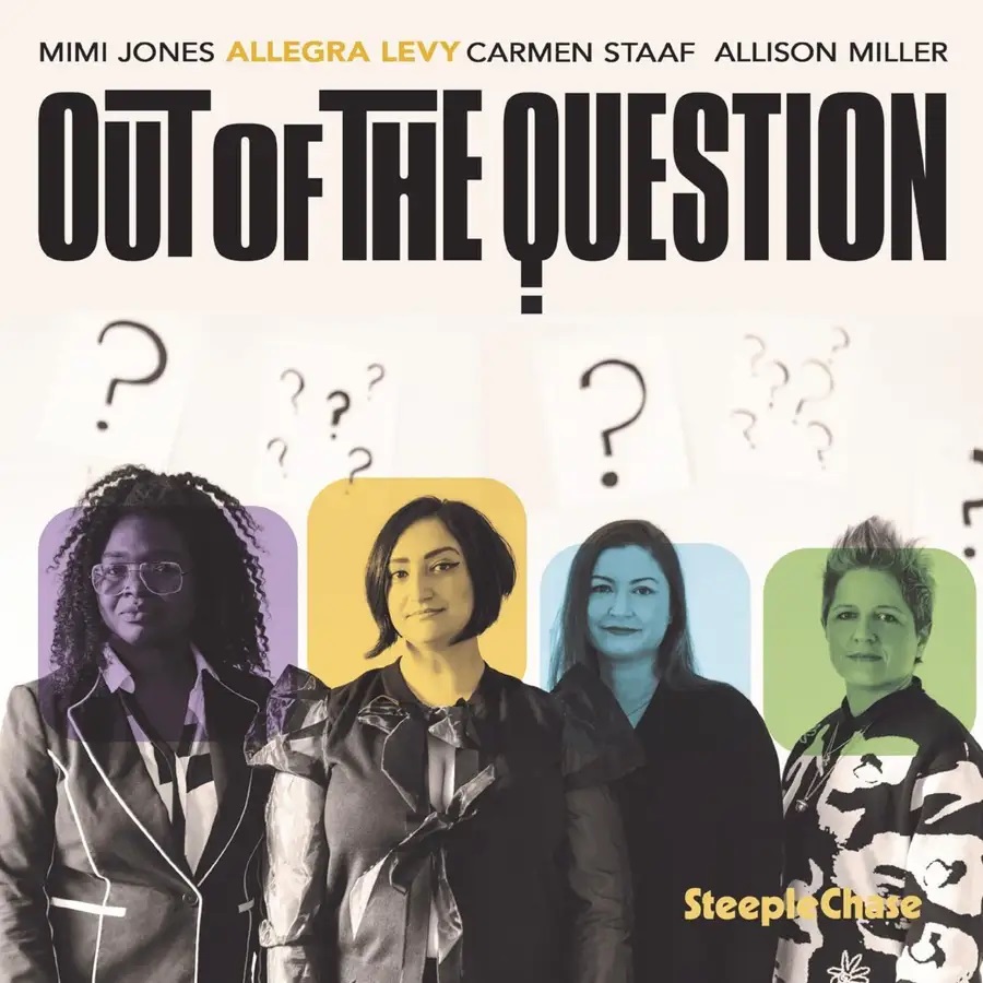 ALLEGRA LEVY - Out of the Question cover 