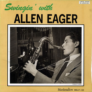 ALLEN EAGER - Swingin' With Allen Eager cover 