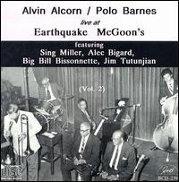 ALVIN ALCORN - Live at Earthquake McGoon's Vol.2 cover 
