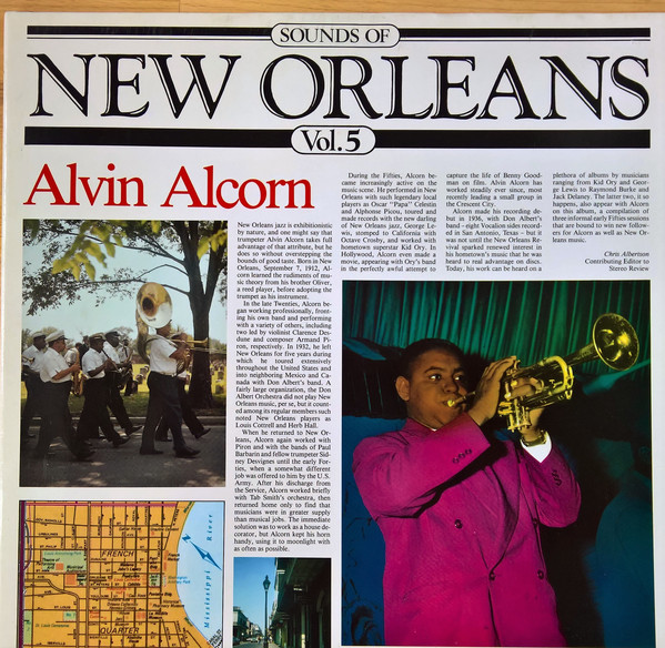 ALVIN ALCORN - Sounds of New Orleans, Vol. 5 cover 