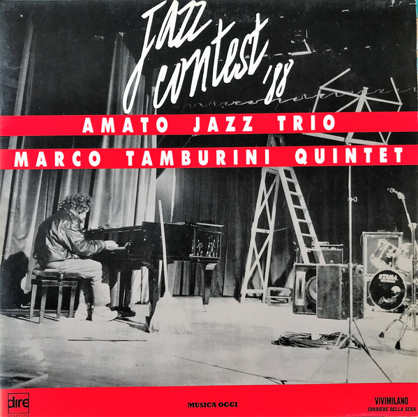 AMATO JAZZ TRIO - Amato Jazz Trio / Marco Tamburini Quintet ‎: Jazz Contest '88 cover 