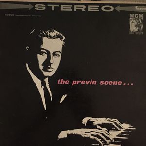 ANDRÉ PREVIN - The Previn Scene cover 