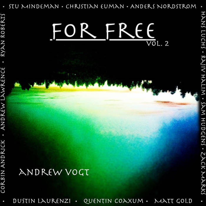 ANDREW VOGT - For Free Vol. 2 cover 