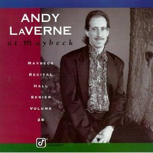 ANDY LAVERNE - Live At Maybeck 28 cover 