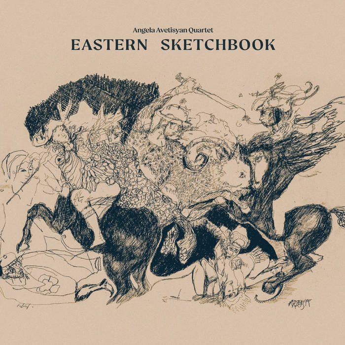 ANGELA AVETISYAN - Eastern Sketchbook cover 