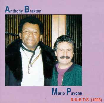 ANTHONY BRAXTON - Duets (1993) (with Mario Pavone) cover 