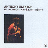 ANTHONY BRAXTON - Five Compositions (Quartet) 1986 cover 
