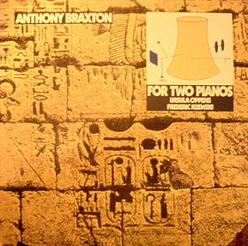 ANTHONY BRAXTON - For Two Pianos cover 