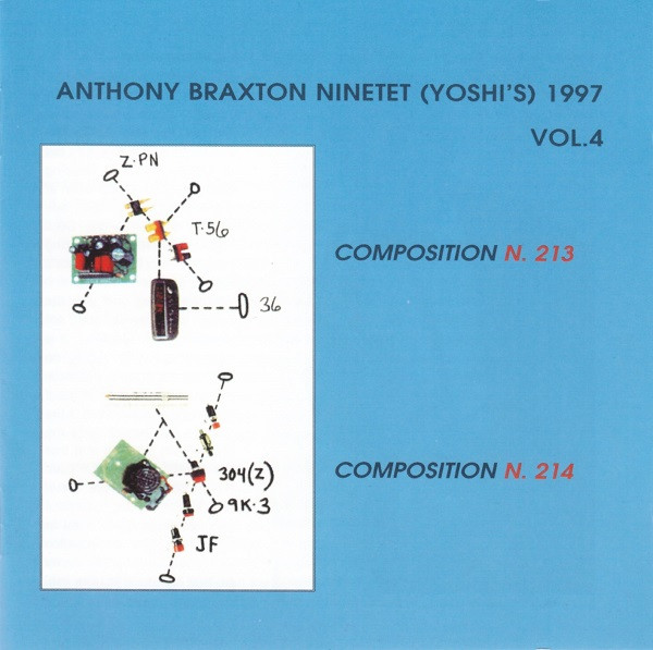 ANTHONY BRAXTON - Ninetet (Yoshi's) 1997 Vol.4 cover 