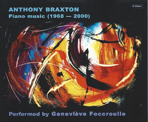 ANTHONY BRAXTON - Performed by Geneviève Foccroulle ‎– Piano Music (1968–2000) cover 