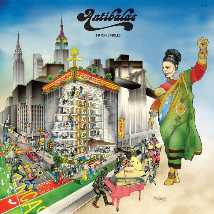 ANTIBALAS - Fu Chronicles cover 