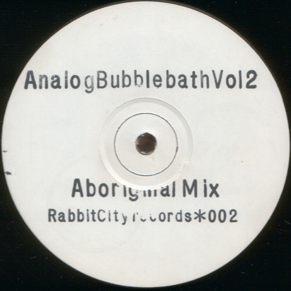 APHEX TWIN - Analog Bubblebath Vol 2 cover 